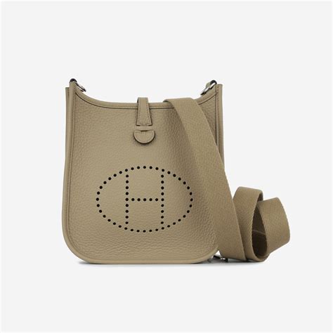 hermes evelyne large ligth beige